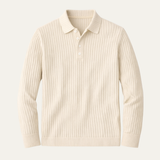 The Ostuni Men’s Ribbed Business Polo Shirt