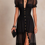 JULIETTE | LONG LACE DRESS