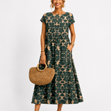 Florene | short sleeve summer dress