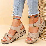 Sandy - Comfortable Cushioned Wedge Sandals